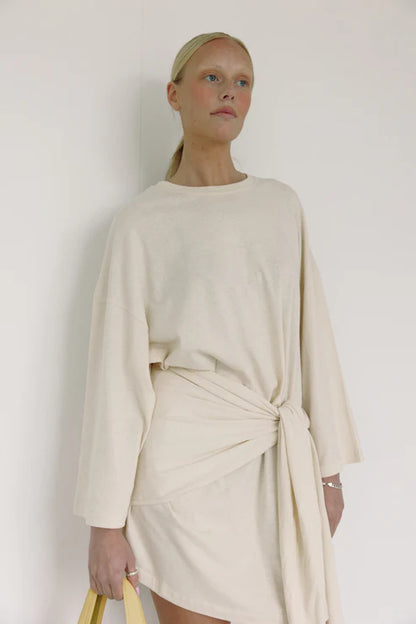 Milk Wrap Dress