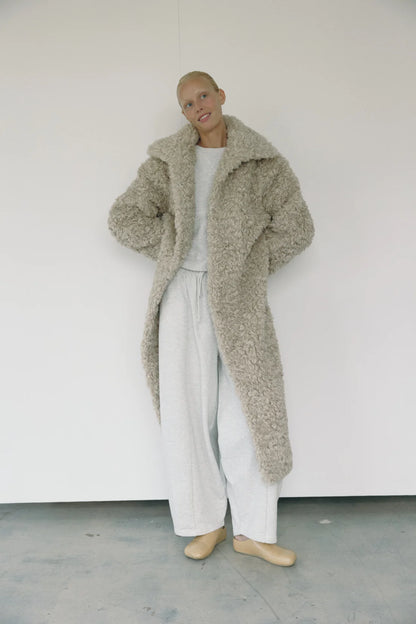 Faux Fur Duster