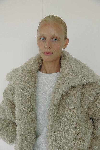 Faux Fur Duster