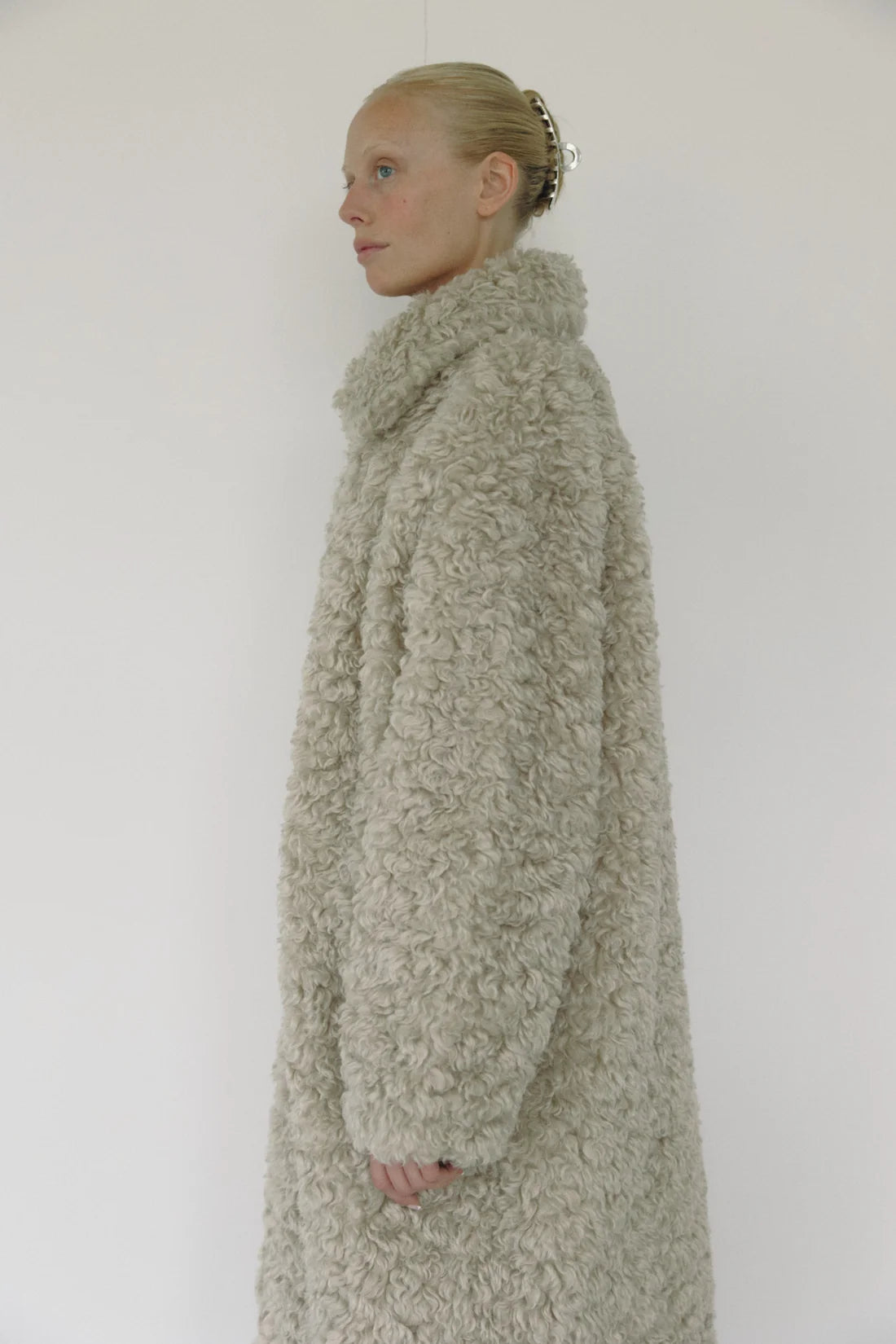 Faux Fur Duster