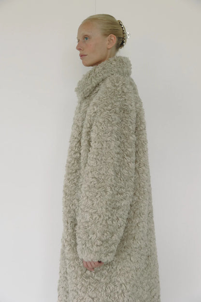Faux Fur Duster