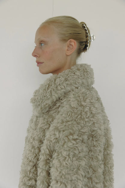 Faux Fur Duster