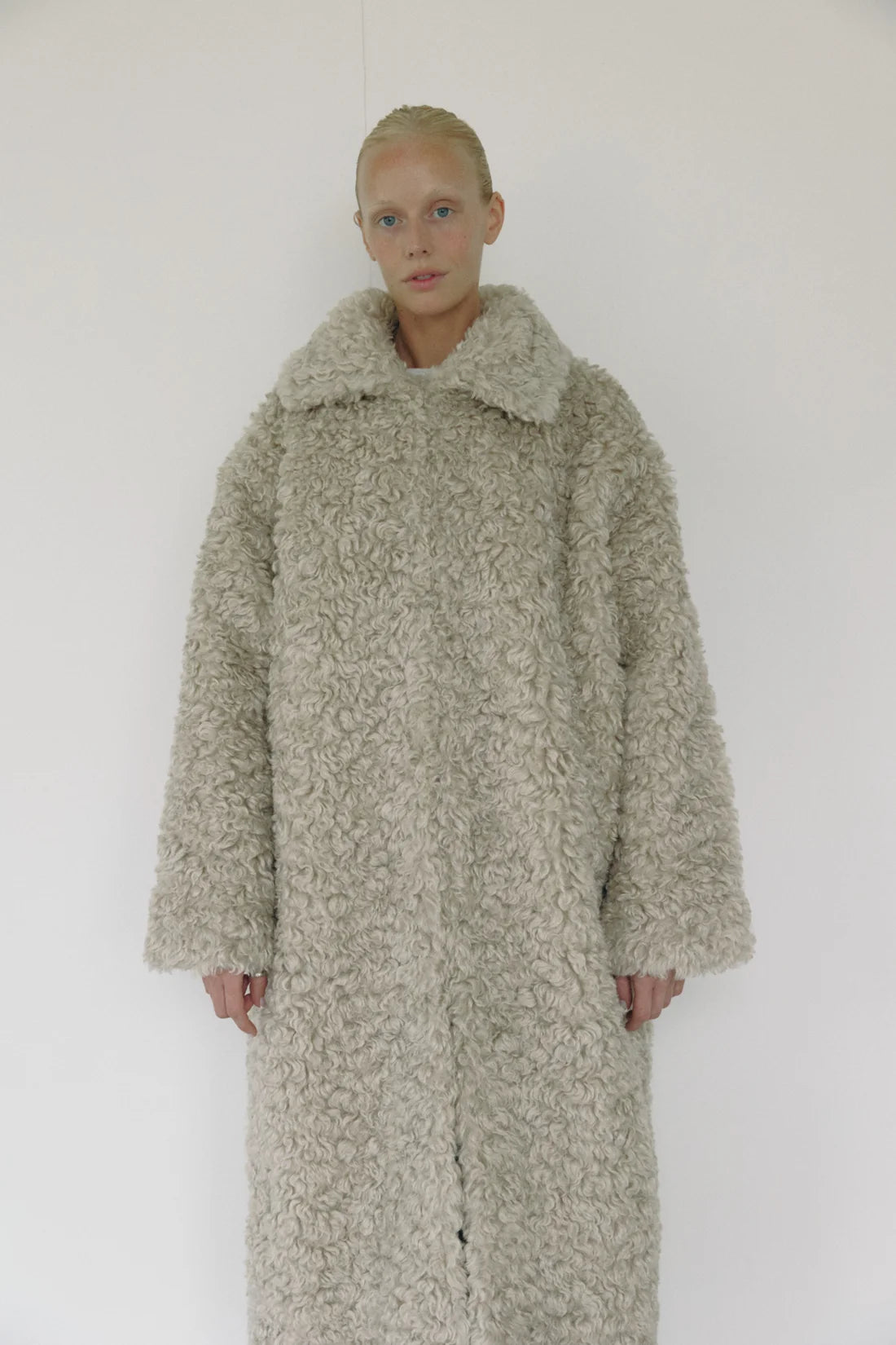 Faux Fur Duster