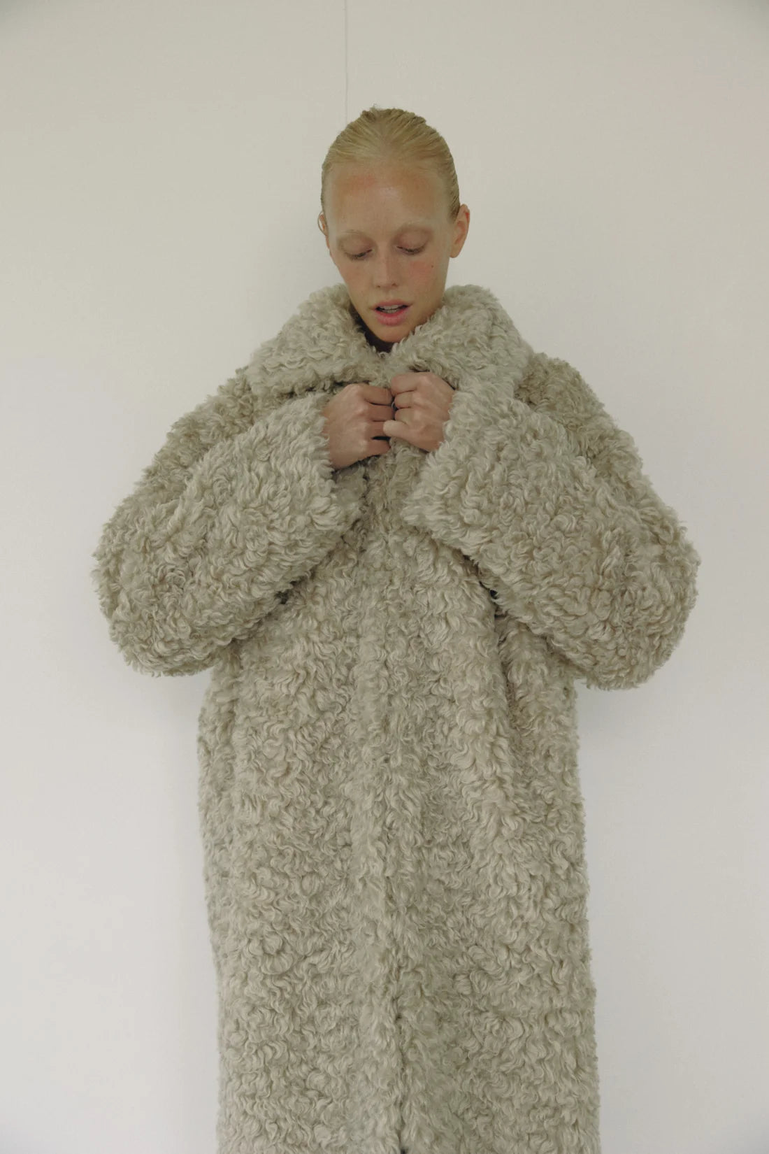Faux Fur Duster