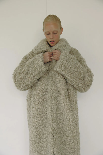 Faux Fur Duster