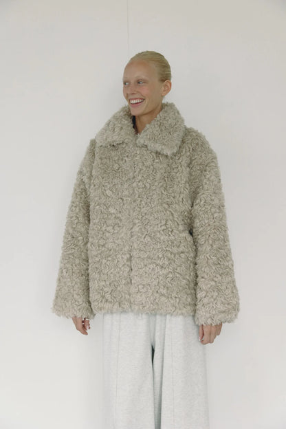 Faux Fur Coat