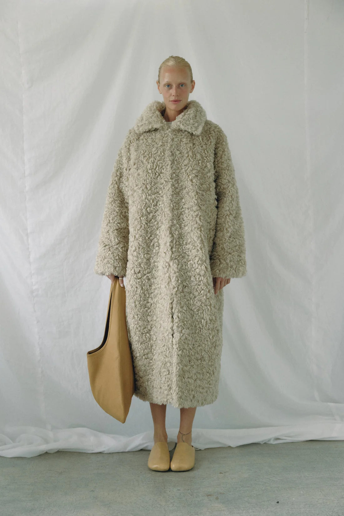 Faux Fur Duster