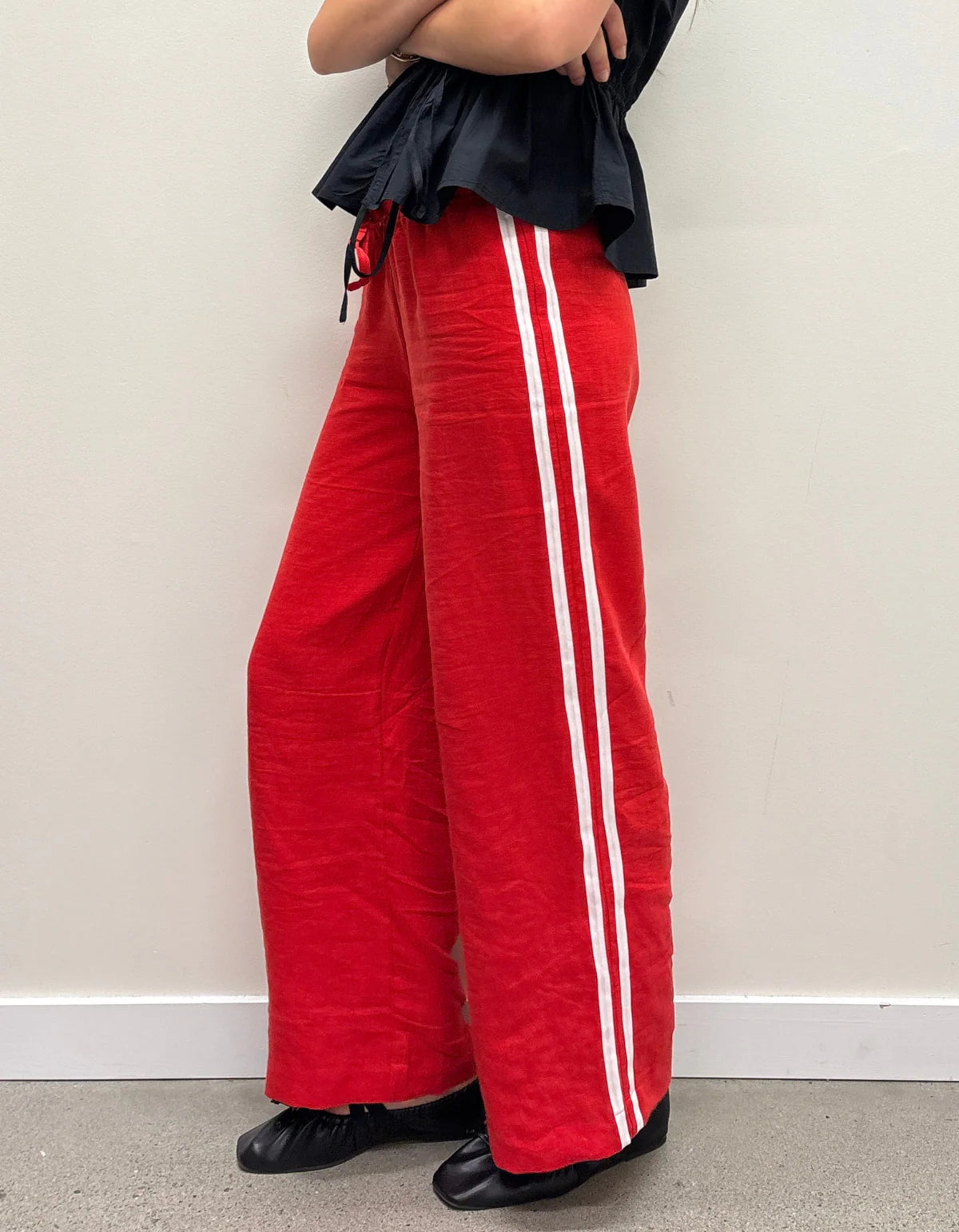 Red Tate Track Pant