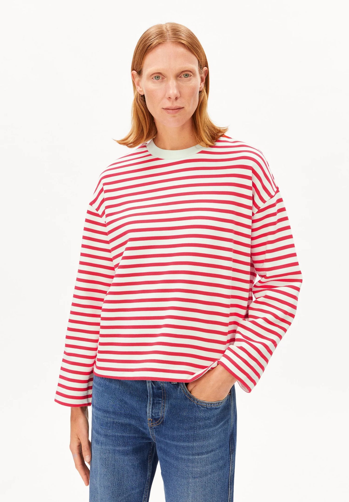 Red Striped Sweater