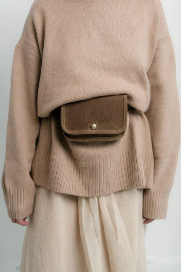 Crush Brown Belt Bag
