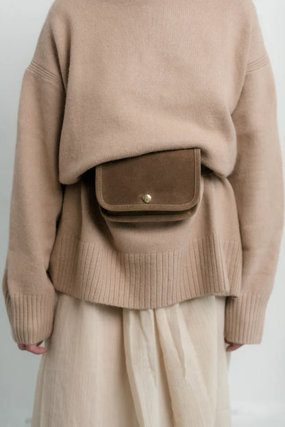 Crush Brown Belt Bag