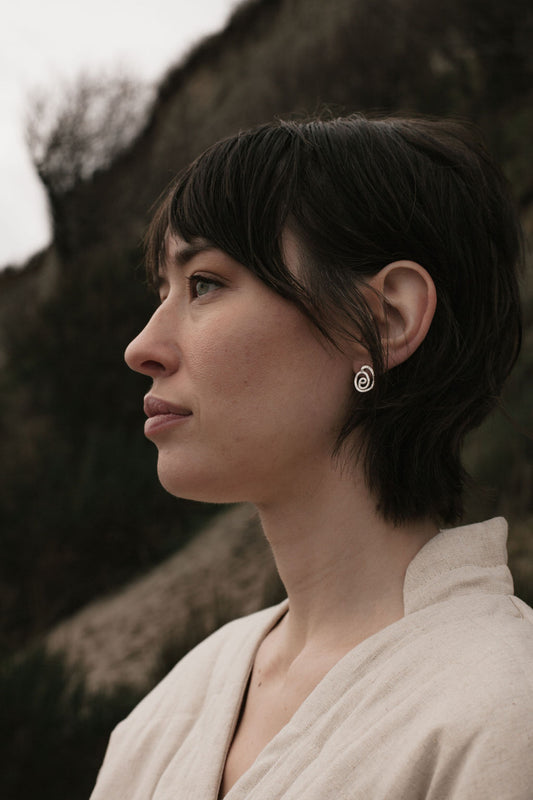 Small Spiral Earring