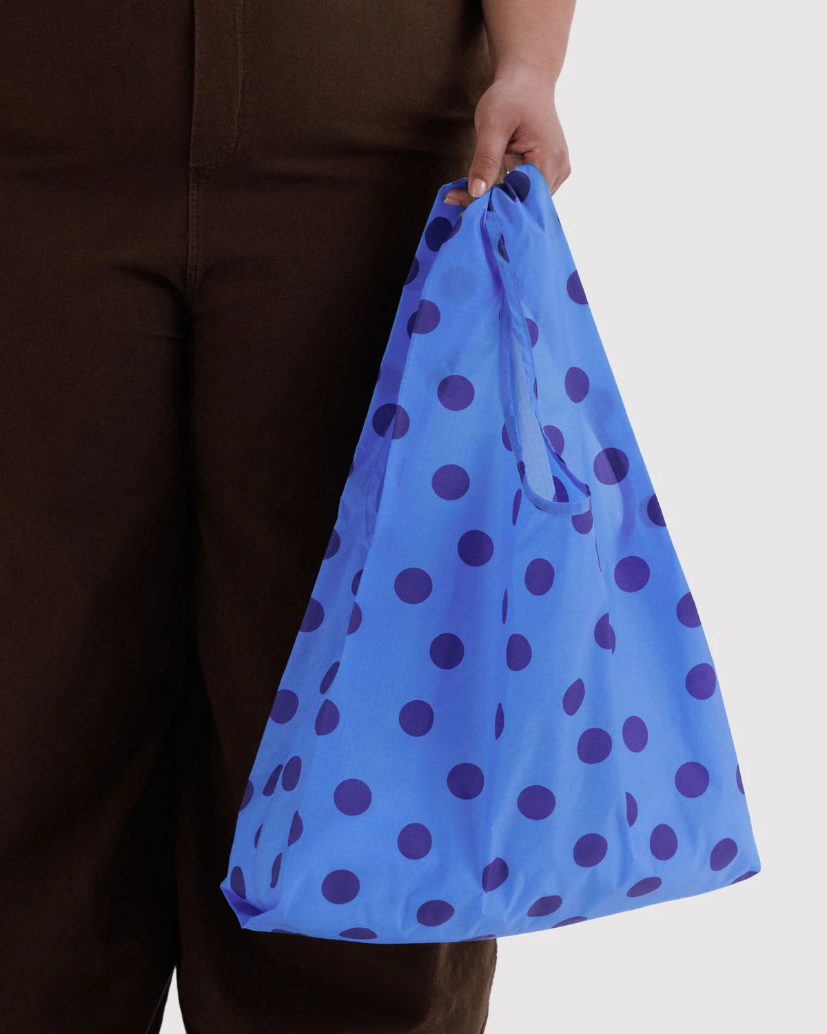 Blue Polka Dot Standard Baggu