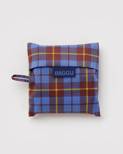Blue Tartan Standard Baggu