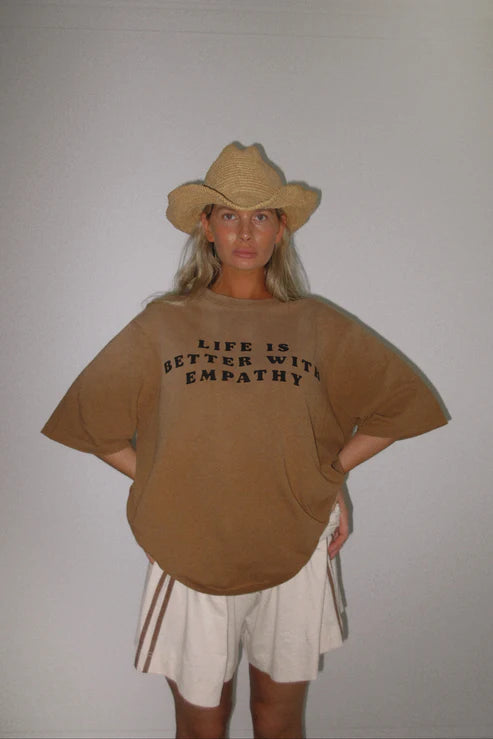 Tan Empathy Tee