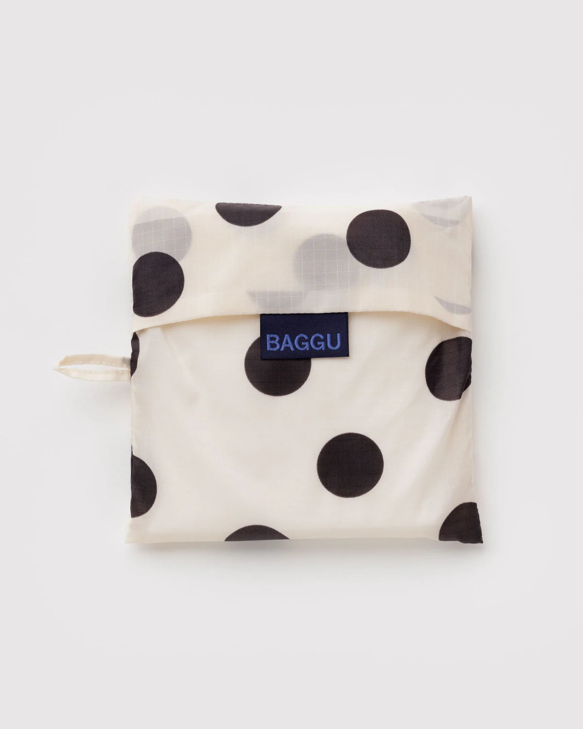 Cream Polka Dot Big Baggu