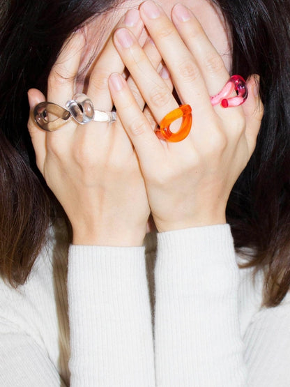 Clear Loop Ring