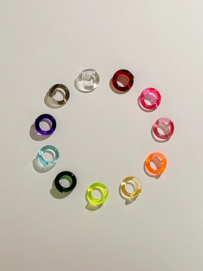 Clear Loop Ring