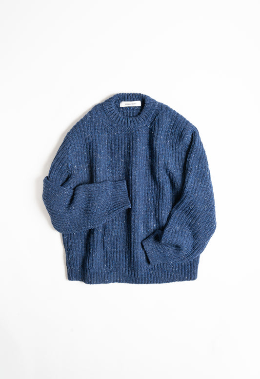 Cobalt Fisherman Knit