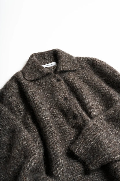 Ashy Brown Alpaca Polo