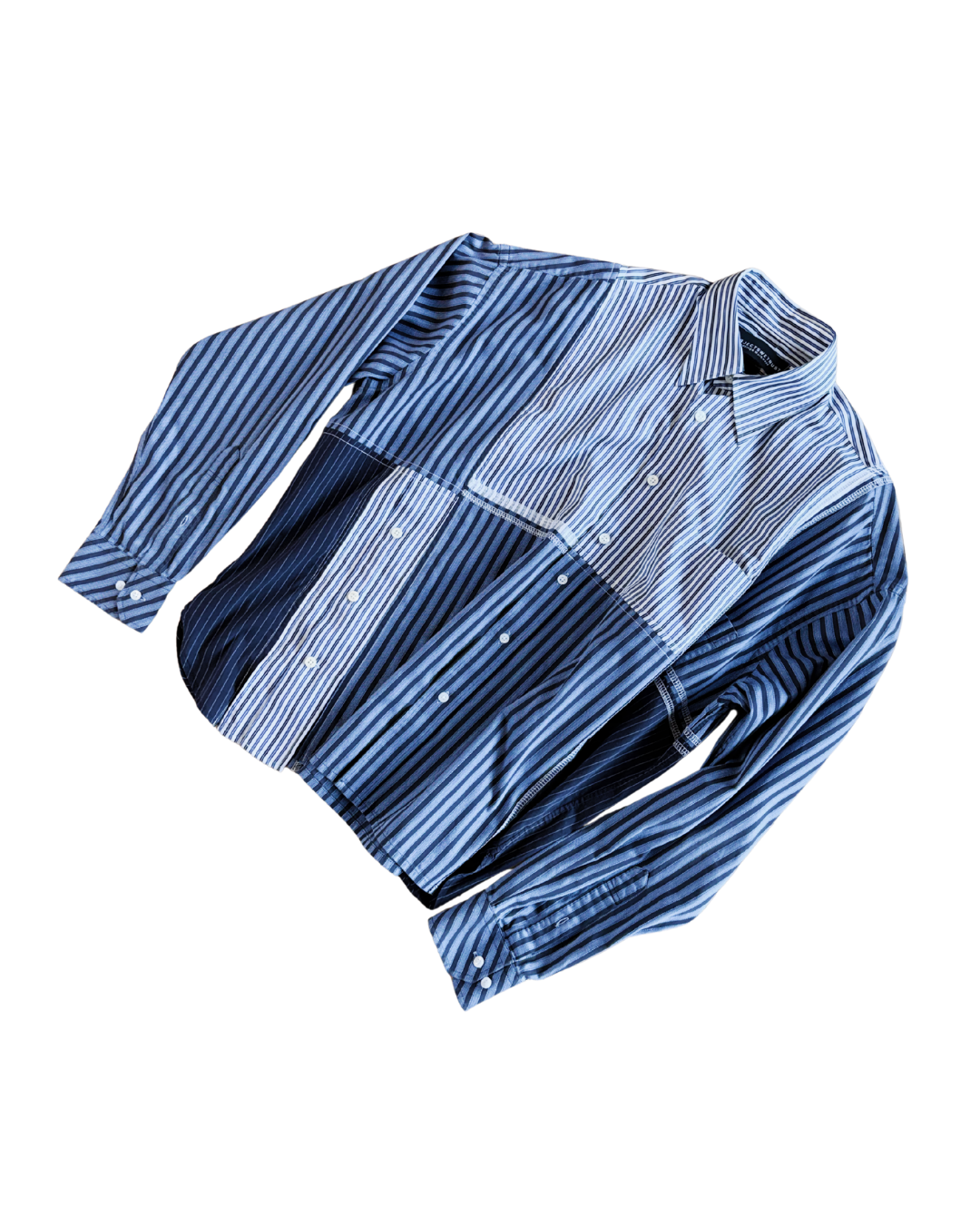 Dark Blue Working Class Button Up