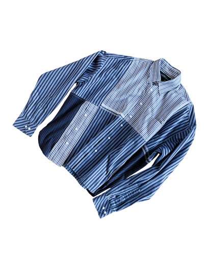 Dark Blue Working Class Button Up