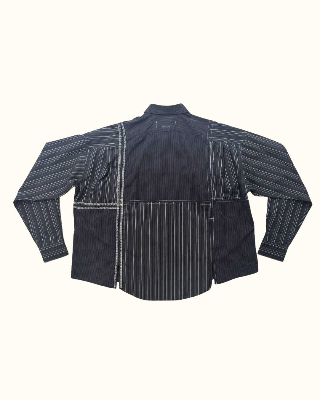 Blue/Grey Working Class Button Up