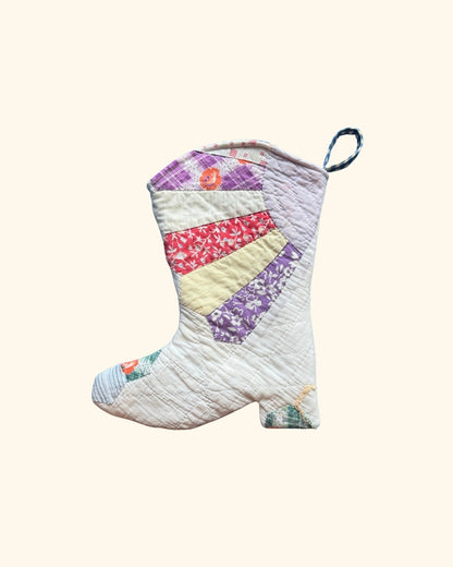 Quilted Beam Boot Stocking
