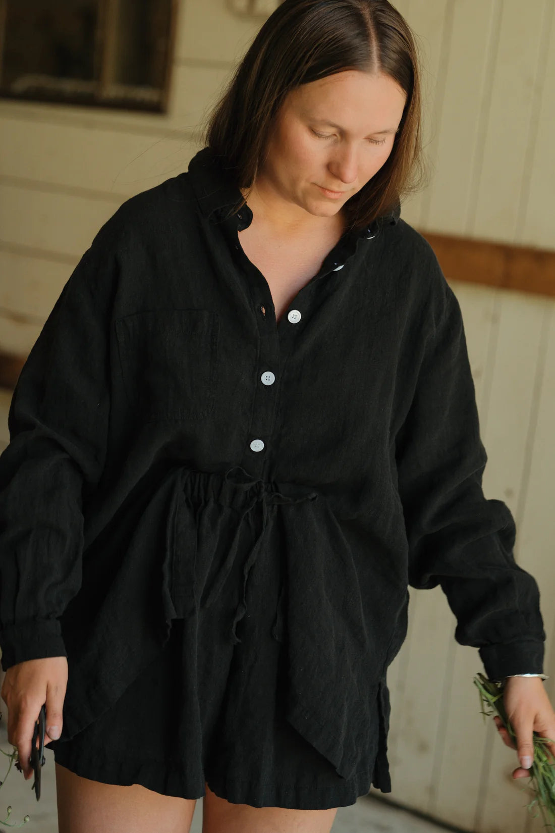 Black Lloyd Top