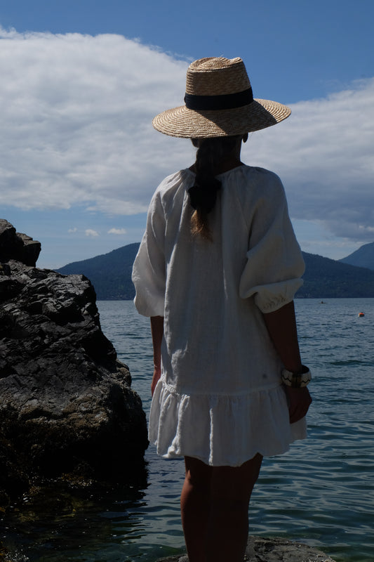 White Florence Dress