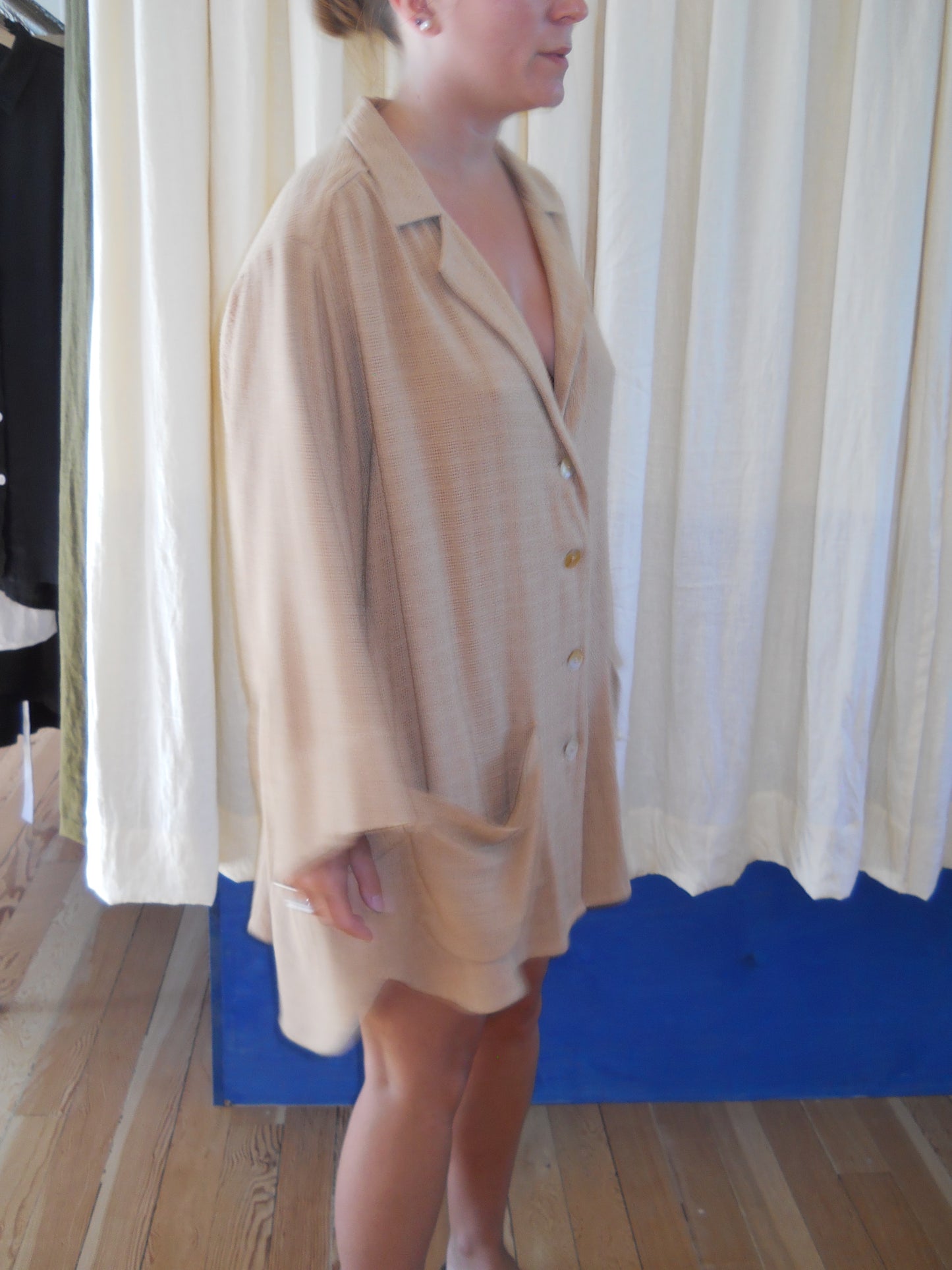 Almond Von Blazer Dress