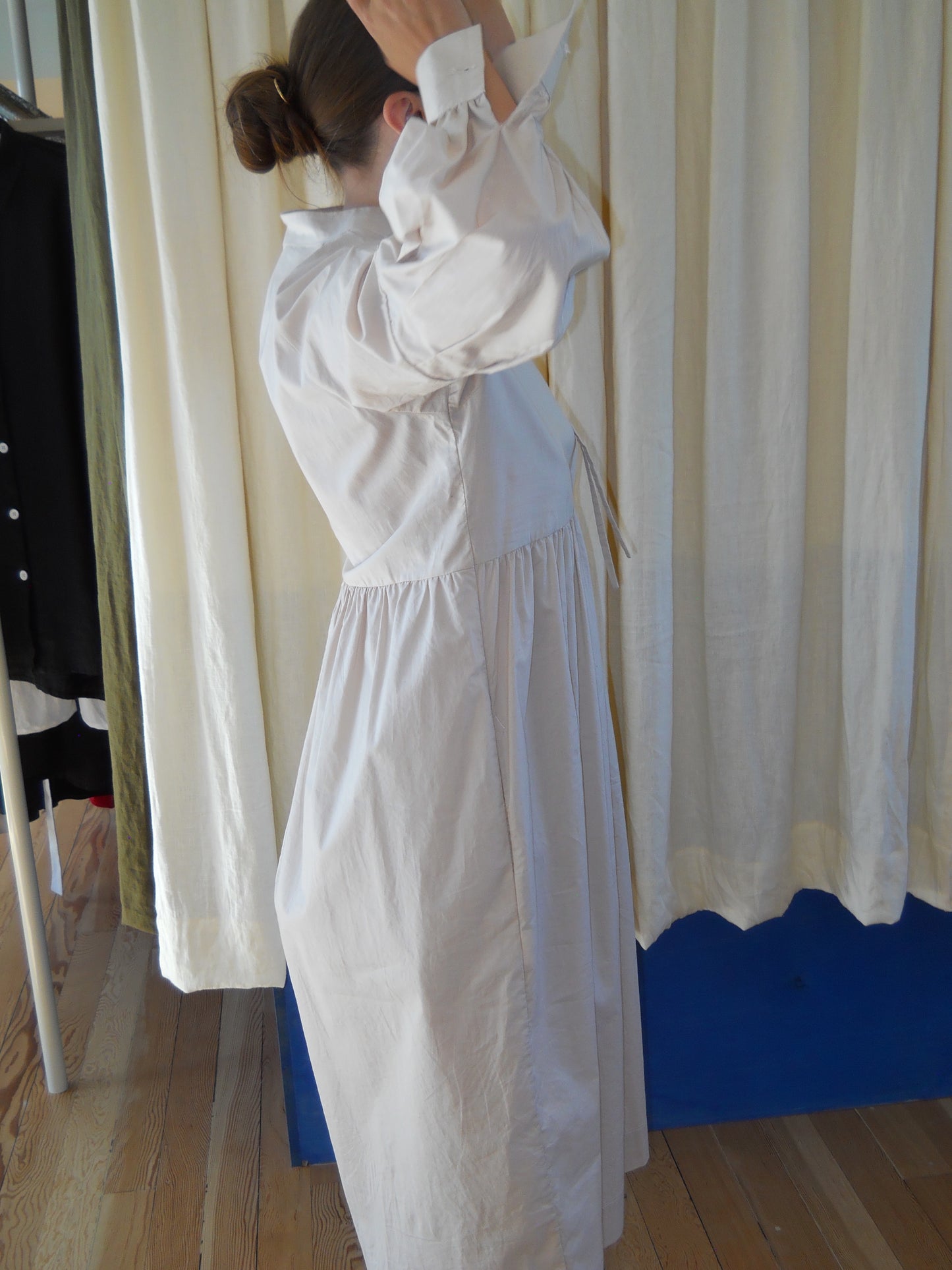 Taupe House Dress