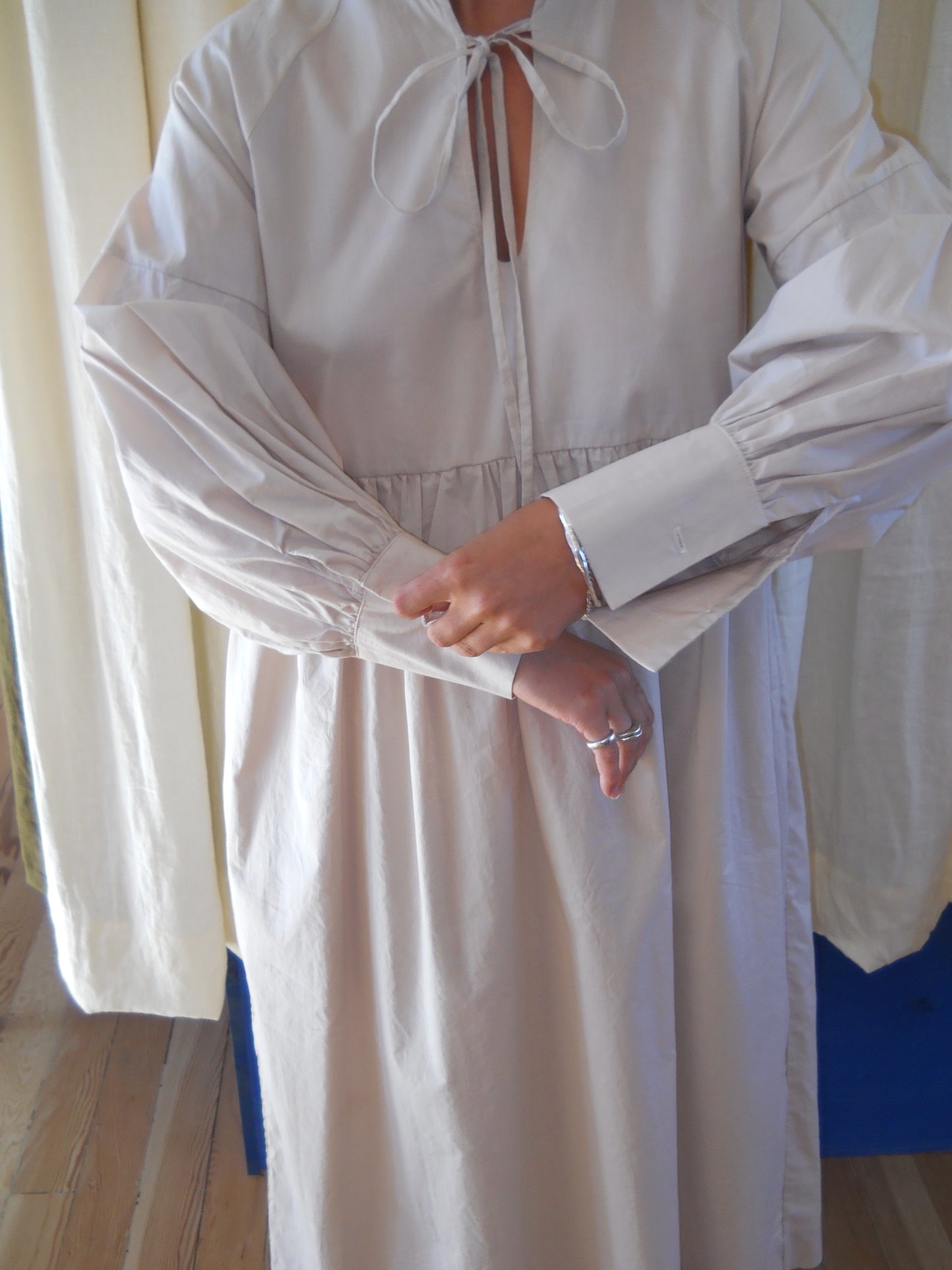 Taupe House Dress