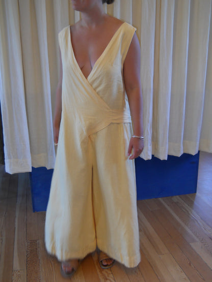 Butter Yellow Lark Jumpsuit