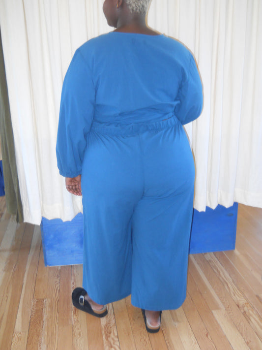 Deep Blue Peace Pant