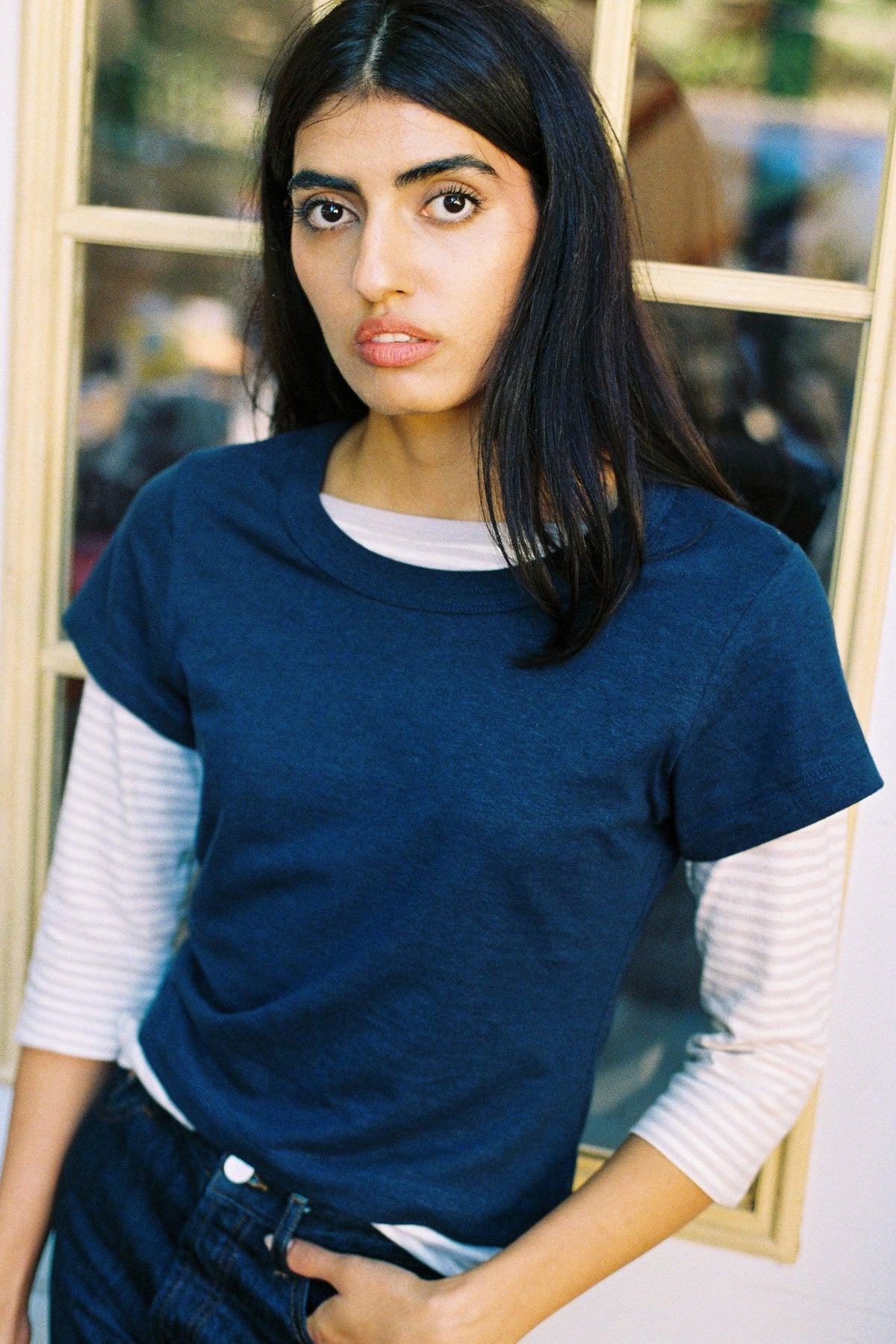 Navy Mini Tee