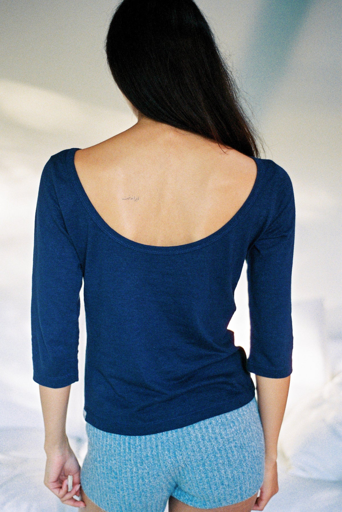 Navy Mid Sleeve
