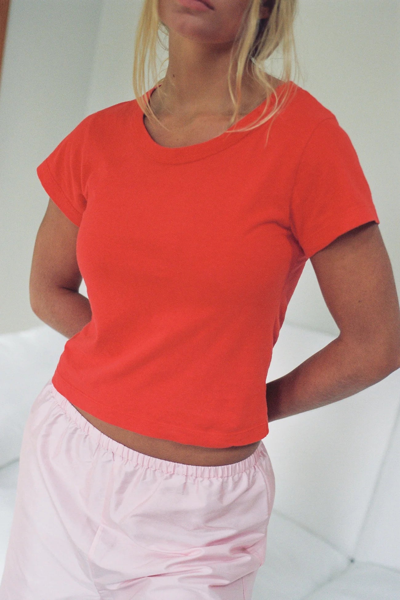 Poppy Red Mini Tee
