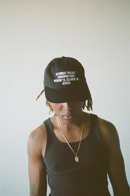 Black Coordinates Hat