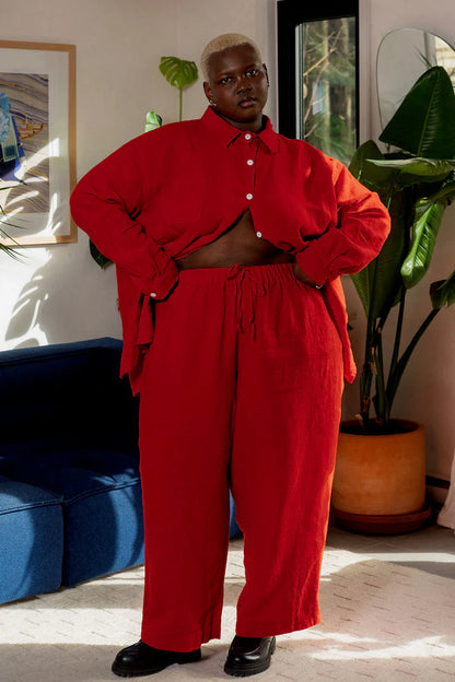Red August Pant
