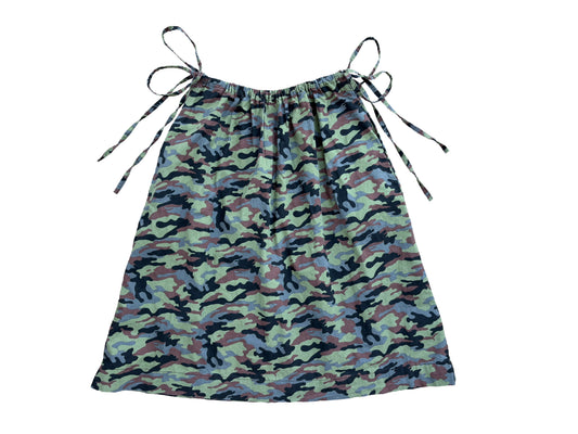 Camo Midi Skirt