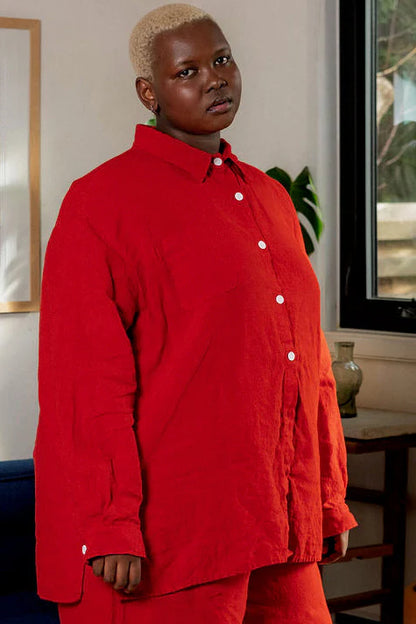Red Lloyd Top