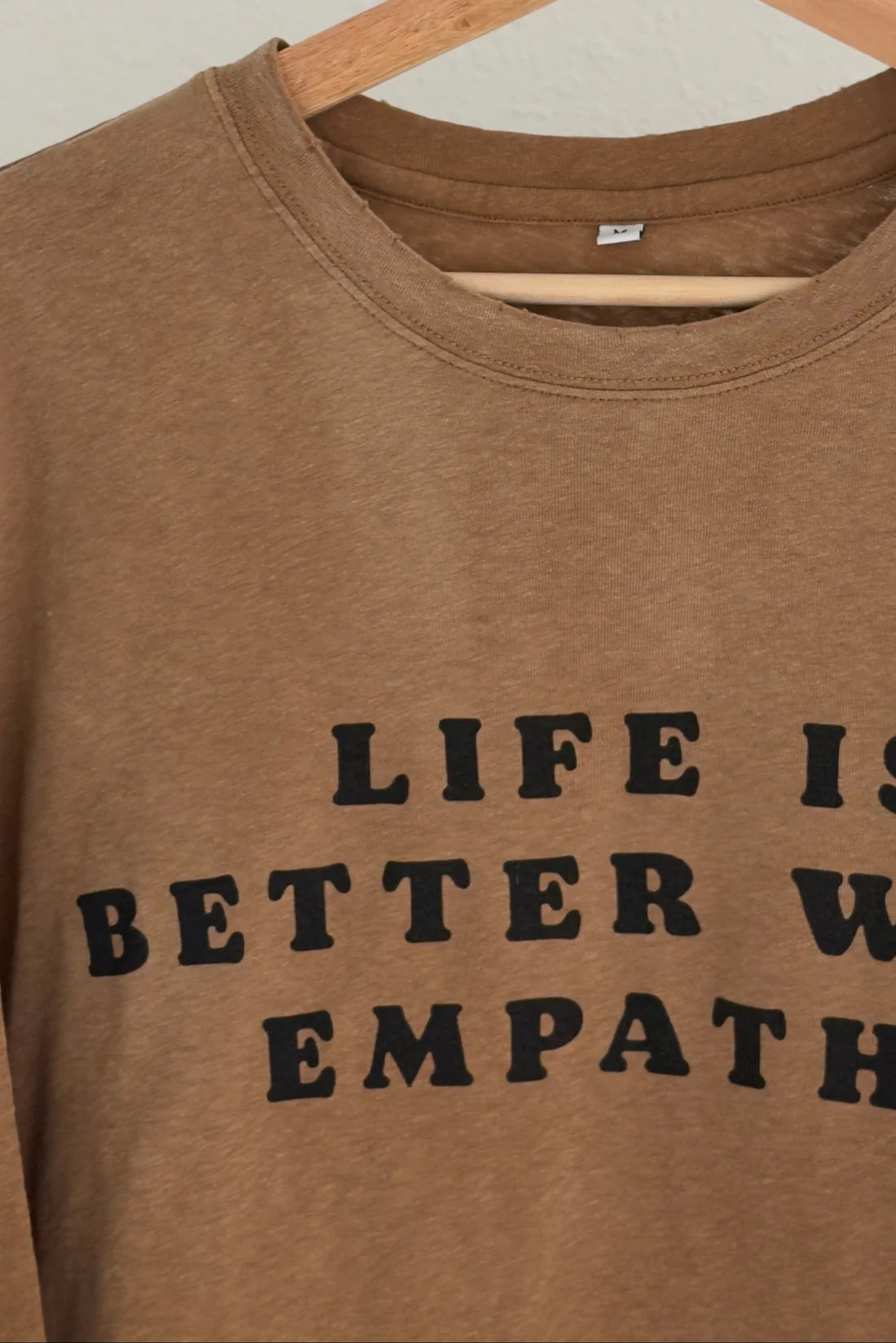 Tan Empathy Tee