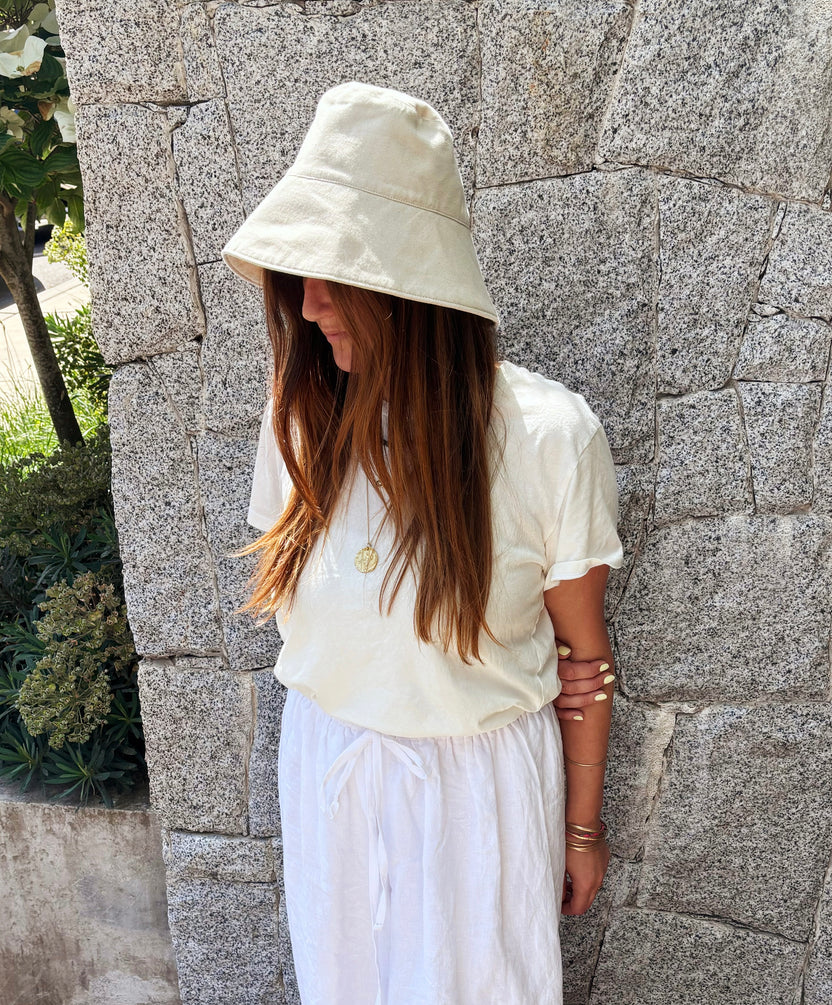 Cream Lola Summer Hat