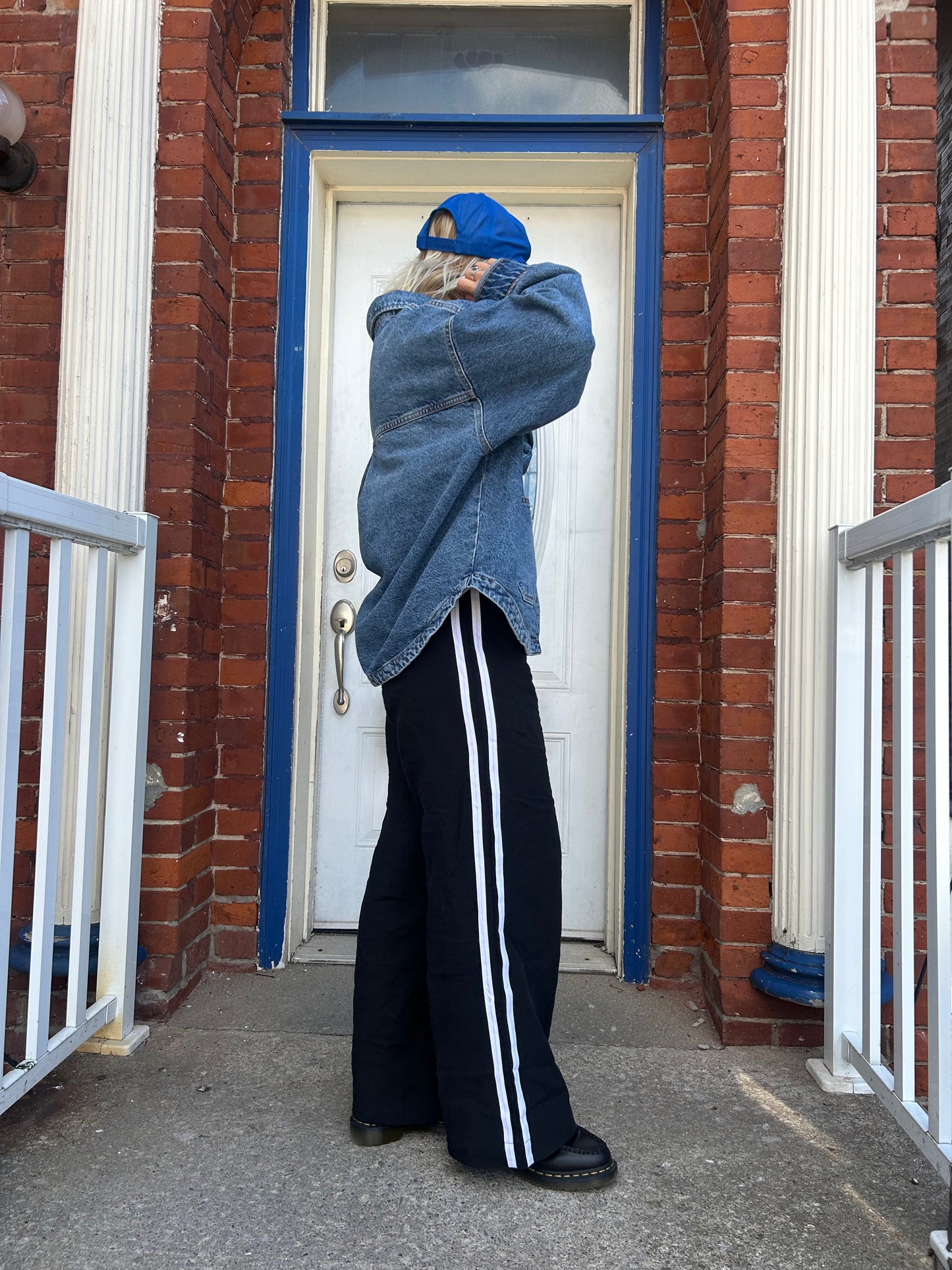 Black Tate Track Pant