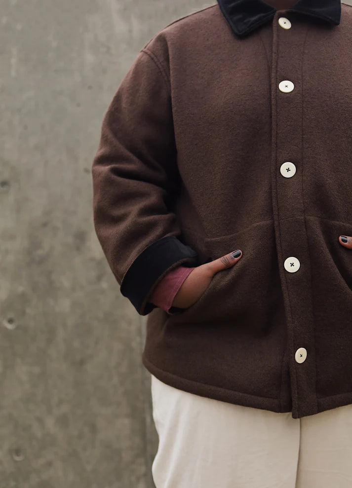 Espresso/Black Hearth Coat