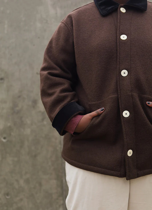 Espresso/Black Hearth Coat