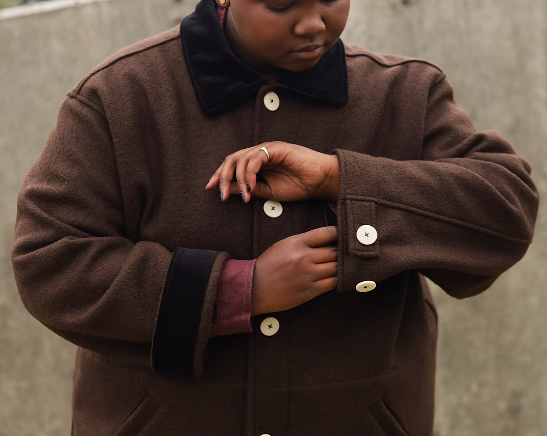 Espresso/Black Hearth Coat