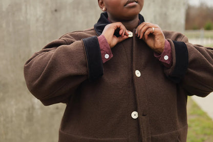 Espresso/Black Hearth Coat