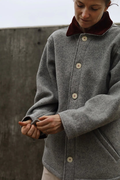 Ash/Merlot Hearth Coat